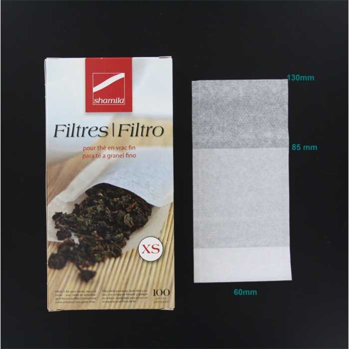 Filtre à thé en papier biodégradable - 100 pièces